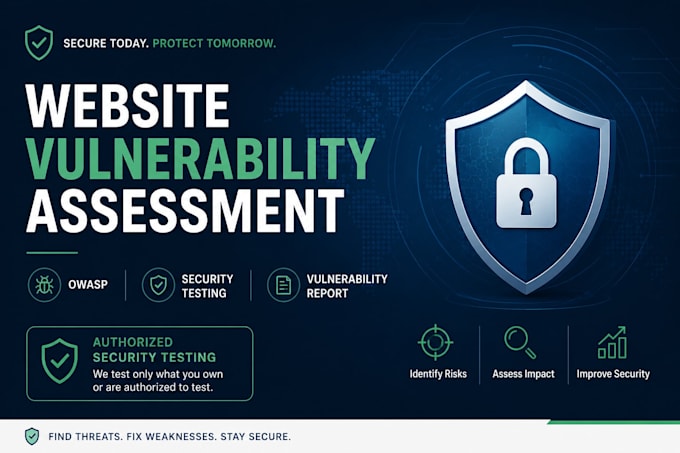 perform an authorized website vulnerability assessment