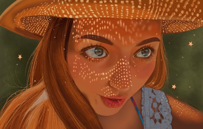 create a custom digital portrait for you