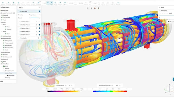 perform ansys fea structural stress,  deformation analysis using ansy and femap