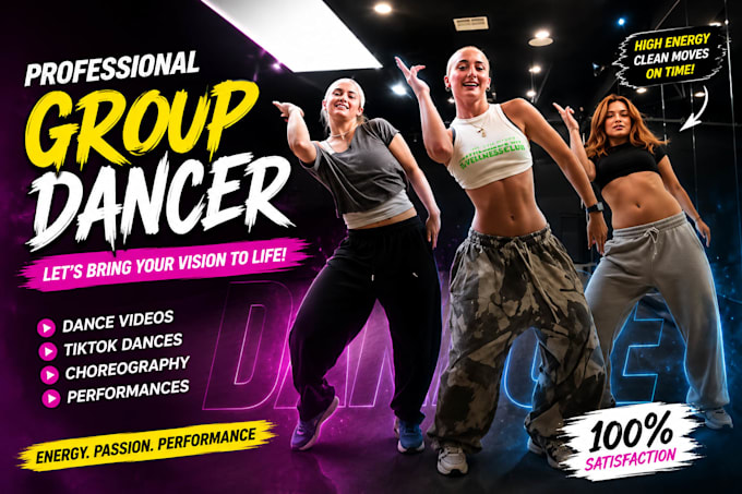 create a professional group dance video for your song