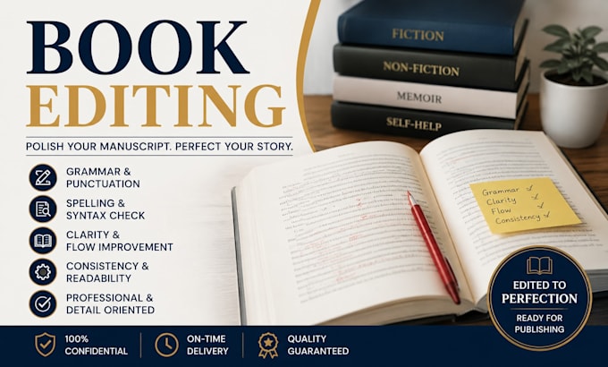 professionally edit and critique your book