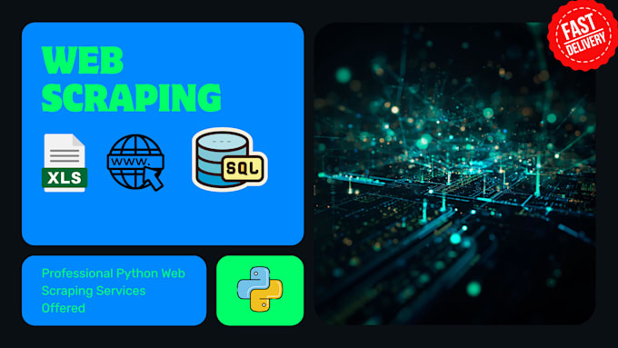 do web scraping, data extraction, and web crawling
