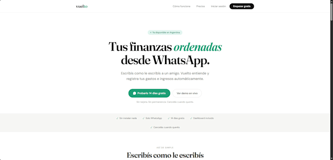 develop your web app, API, chatbot, software