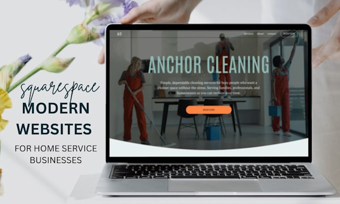 design a modern website for your home service business
