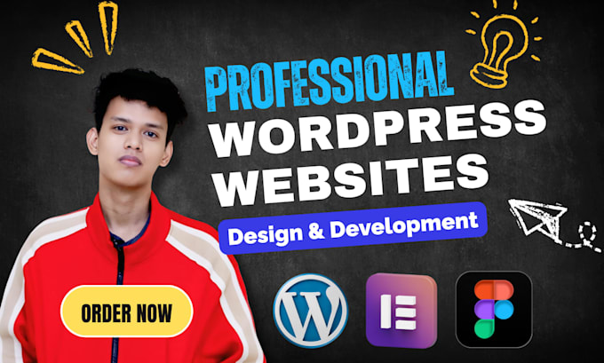 build a modern responsive wordpress website for you