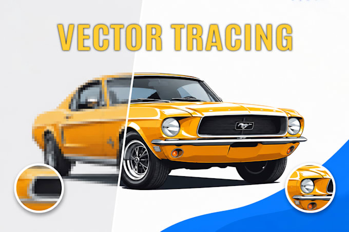 do vector tracing ai to vector and logo vectorization
