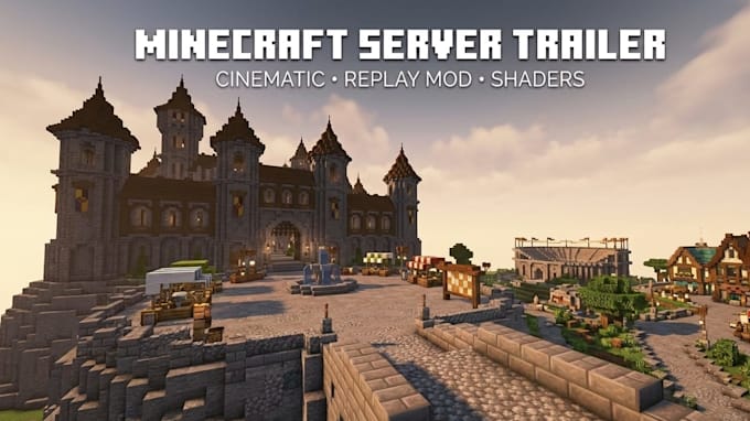 create a cinematic minecraft server trailer using replay mod