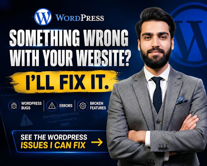 fix wordpress website issues, errors, bugs and broken functionality