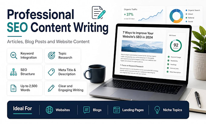 write professional german SEO content for your website