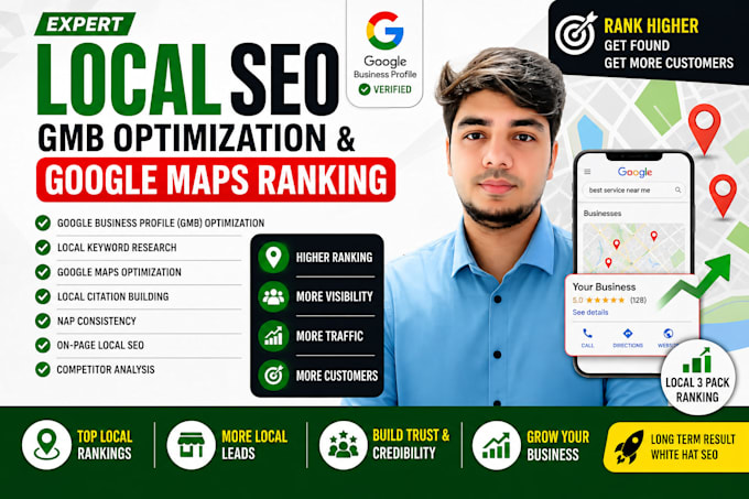 do local SEO, gmb optimization and google maps ranking