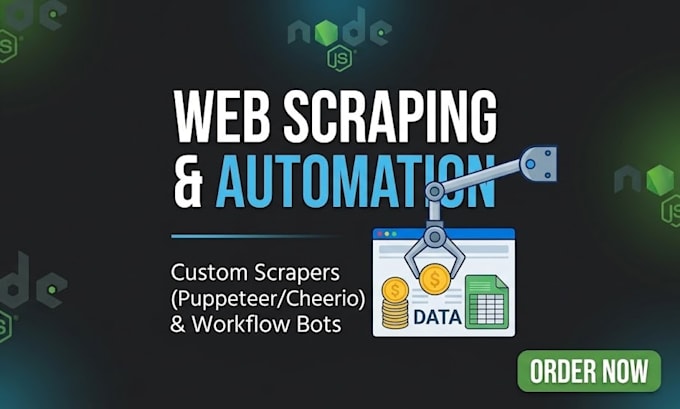 develop, fix, or automate your node js express backend