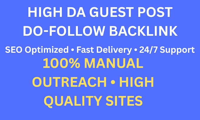 provide high da saas guest posts with do follow backlinks