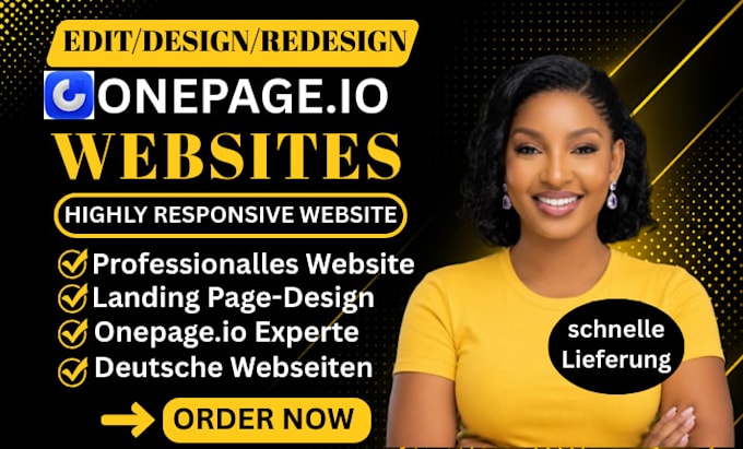 edit one page io website design one page io onepage one com