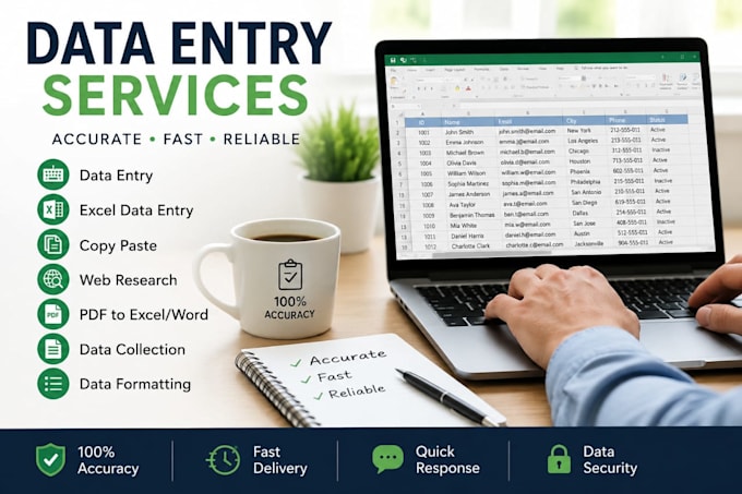 do ebay listings and data entry