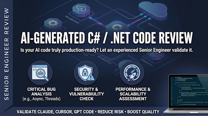 review and productionise your ai generated csharp net code