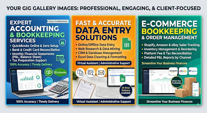 do accounting, bookkeeping, financial and excel services