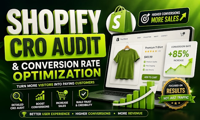 shopify cro audit conversion rate optimization expert for shopify sales boost