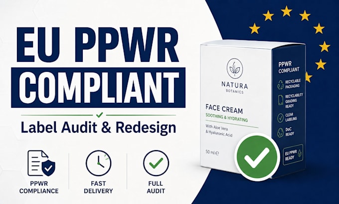 audit and redesign your packaging label to meet eu ppwr requirements