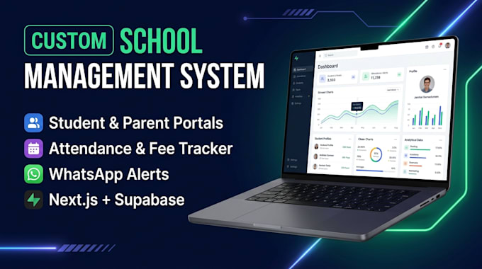 build school management system for your institution