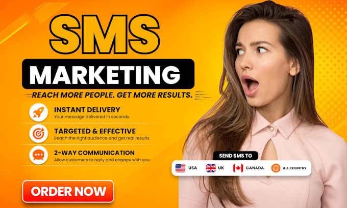 send bulk SMS marketing campaign, text message, SMS blast for your business