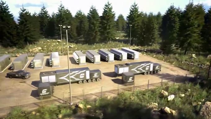 create manufacturing 3d animation heavy equipment engineering product animation