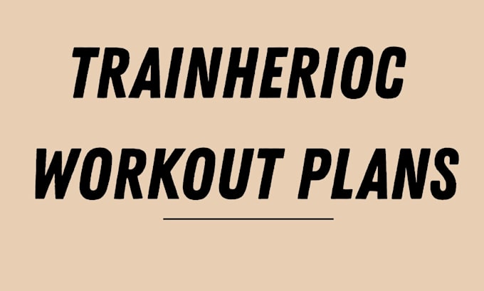 upload workout programs on trainherioc for caocahes
