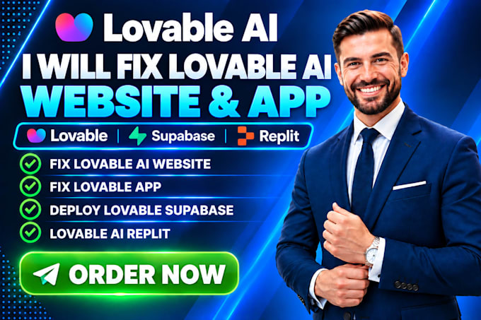 fix lovable ai website, lovable app, deploy lovable supabase lovable ai replit