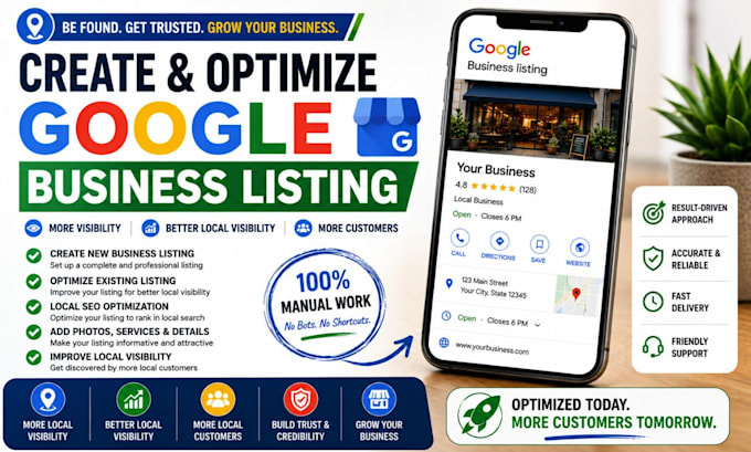create and optimize google business listing