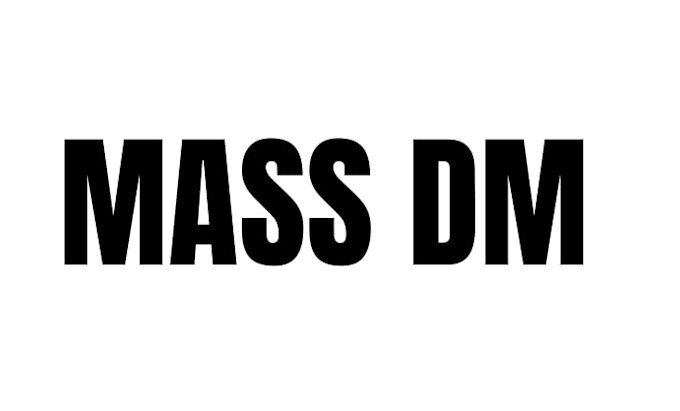 do mass dm facebook mass dm