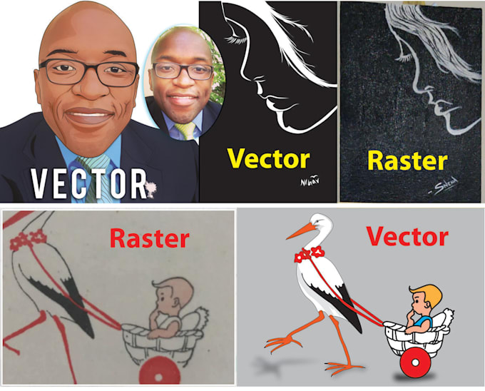 convert ai generated vector logo or tracing into editable print ready files