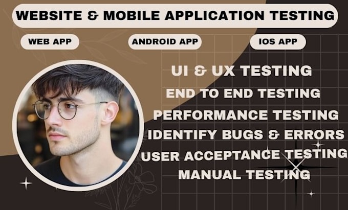 do professional website and app user testing with honest feedback