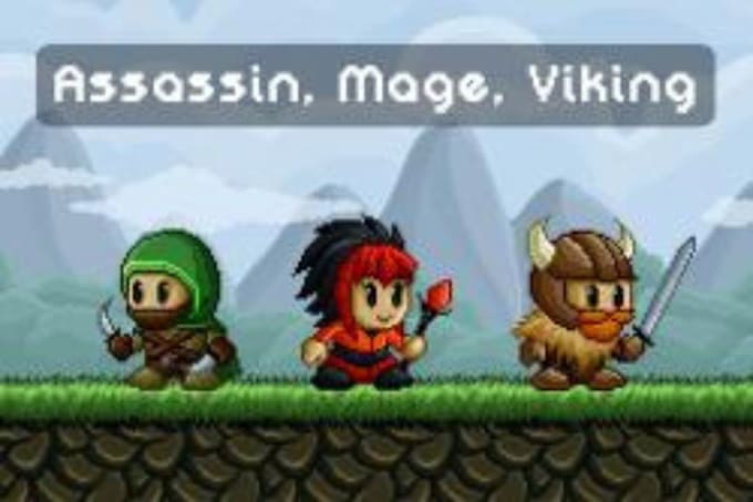 do pixel art animation pixel art sprite sheet character design pixel background