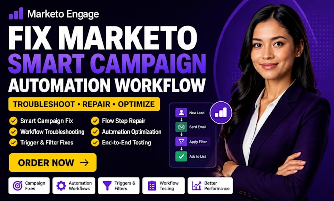 fix marketo engage smart campaign automation workflow
