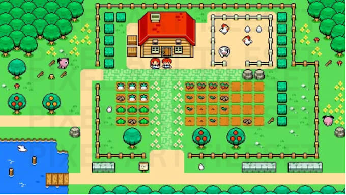 pixel art, pixel art tileset, pixel art animation  background sprite sheet rpg