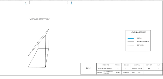 create professional 2d technical drawings for manufacturing