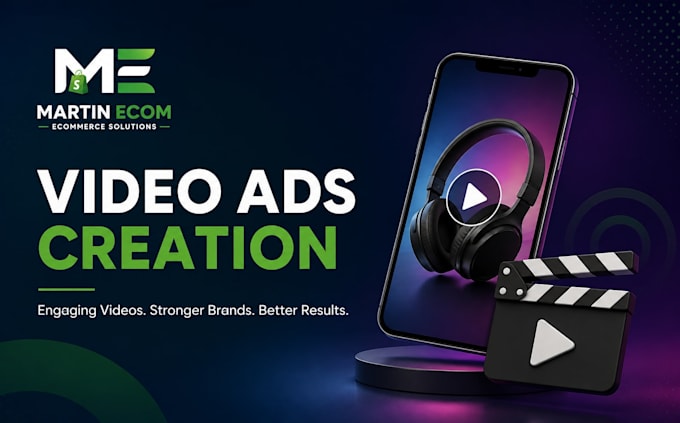 create high converting video ads for facebook or tiktok, product video ads
