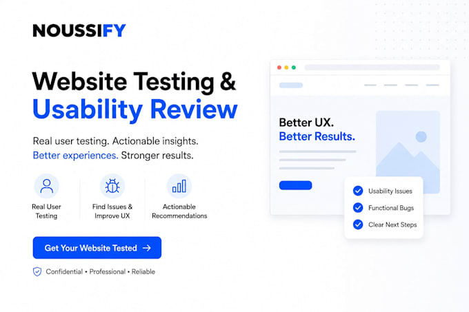 do website testing website review usability testing and cro quality assurance