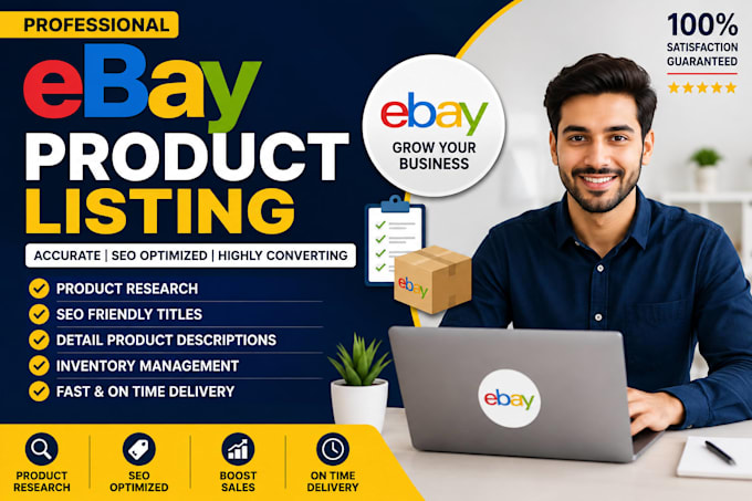 do professional ebay product listing and optimization