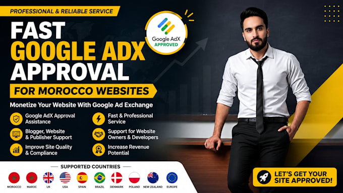 provide fast google adx approval for morocco websites instantly