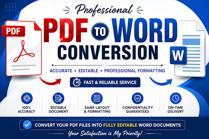 convert PDF to word and format your document