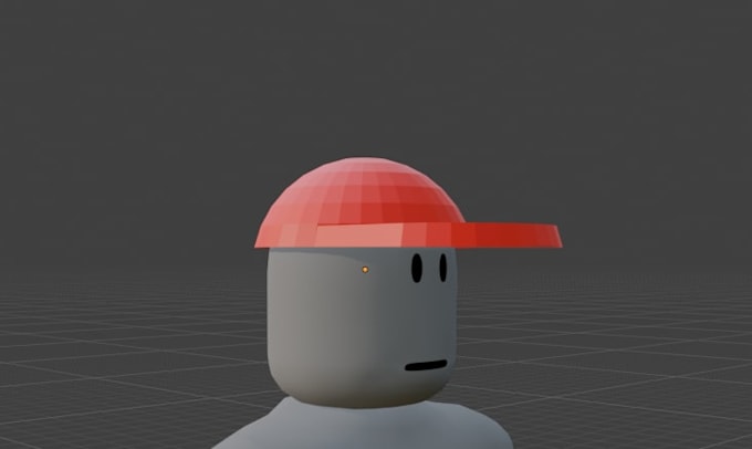 create a custom roblox accessory 3d model