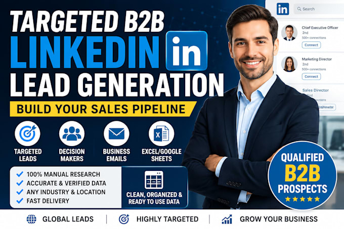 generate qualified b2b linkedin leads