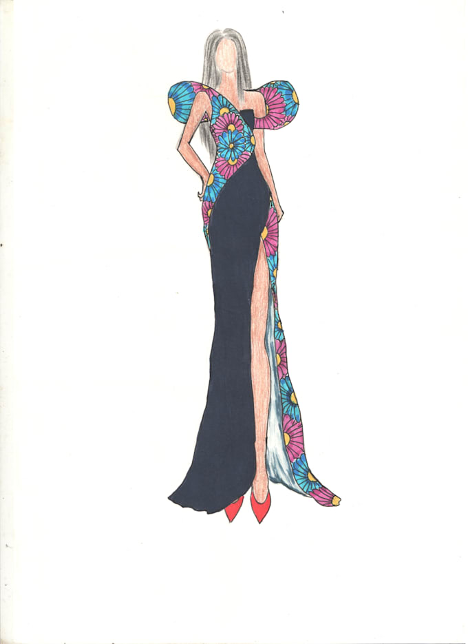 draw stunning fashion illustrations