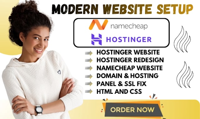 namecheap hostinger website design hostinger website redesign hosting domain ssl