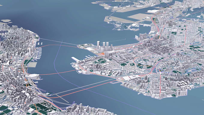 create 3d map and gis visualization animations