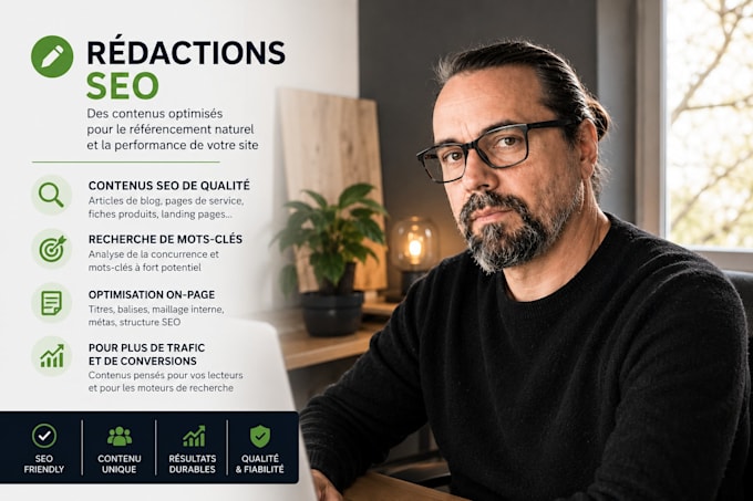 write SEO content in french for your website