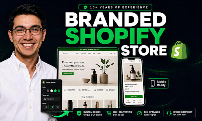 design or redesign a conversion focused shopify store