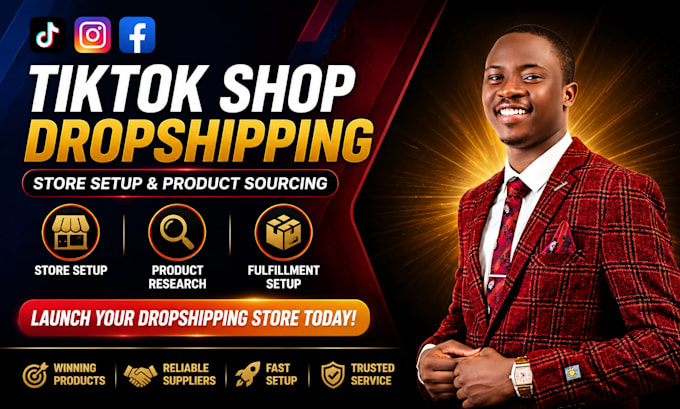 setup your tiktokshop for dropshipping with winning products