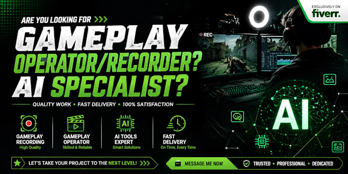 be your professional gameplay recorder or ai trainer