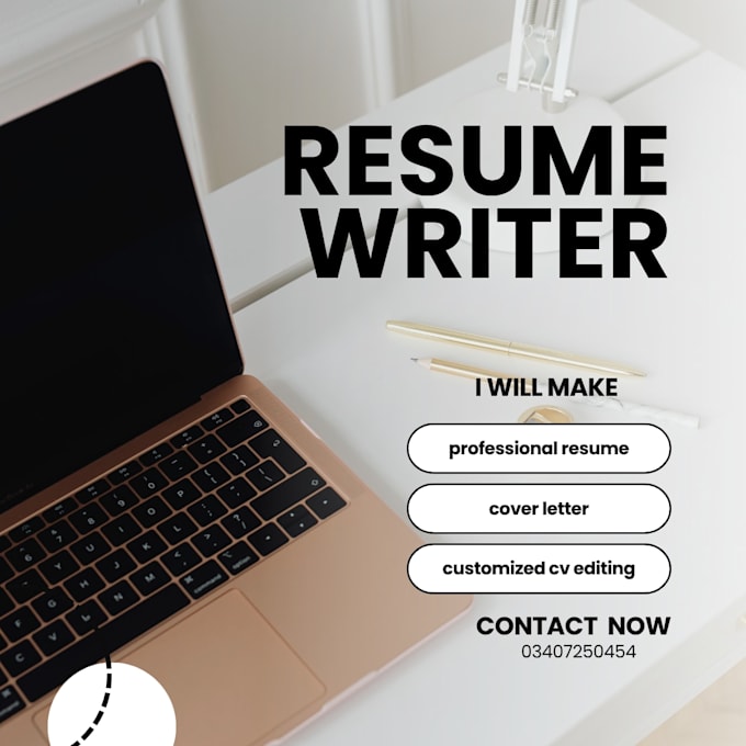 write a professional CV resume